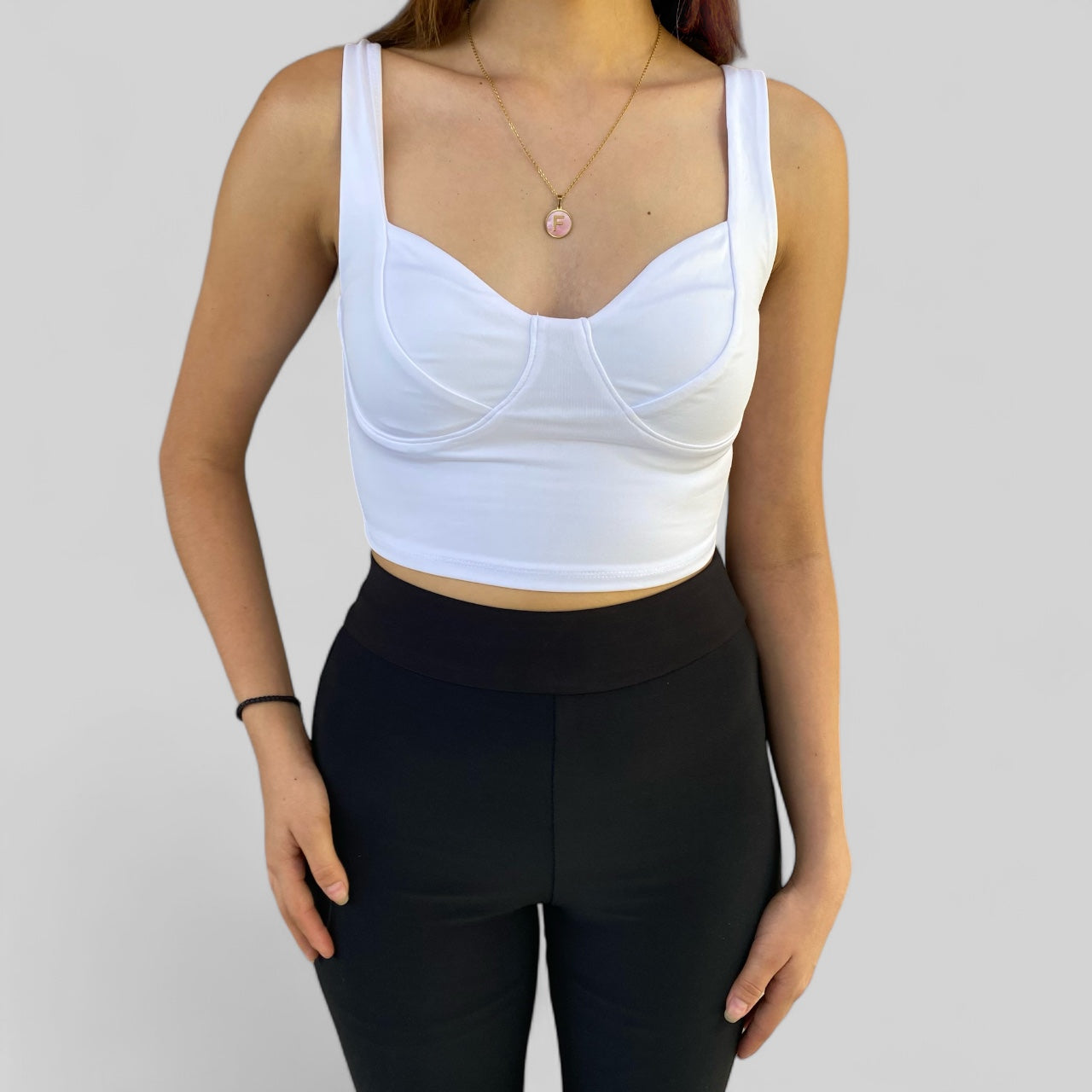 Blusa corta Tirante ancho