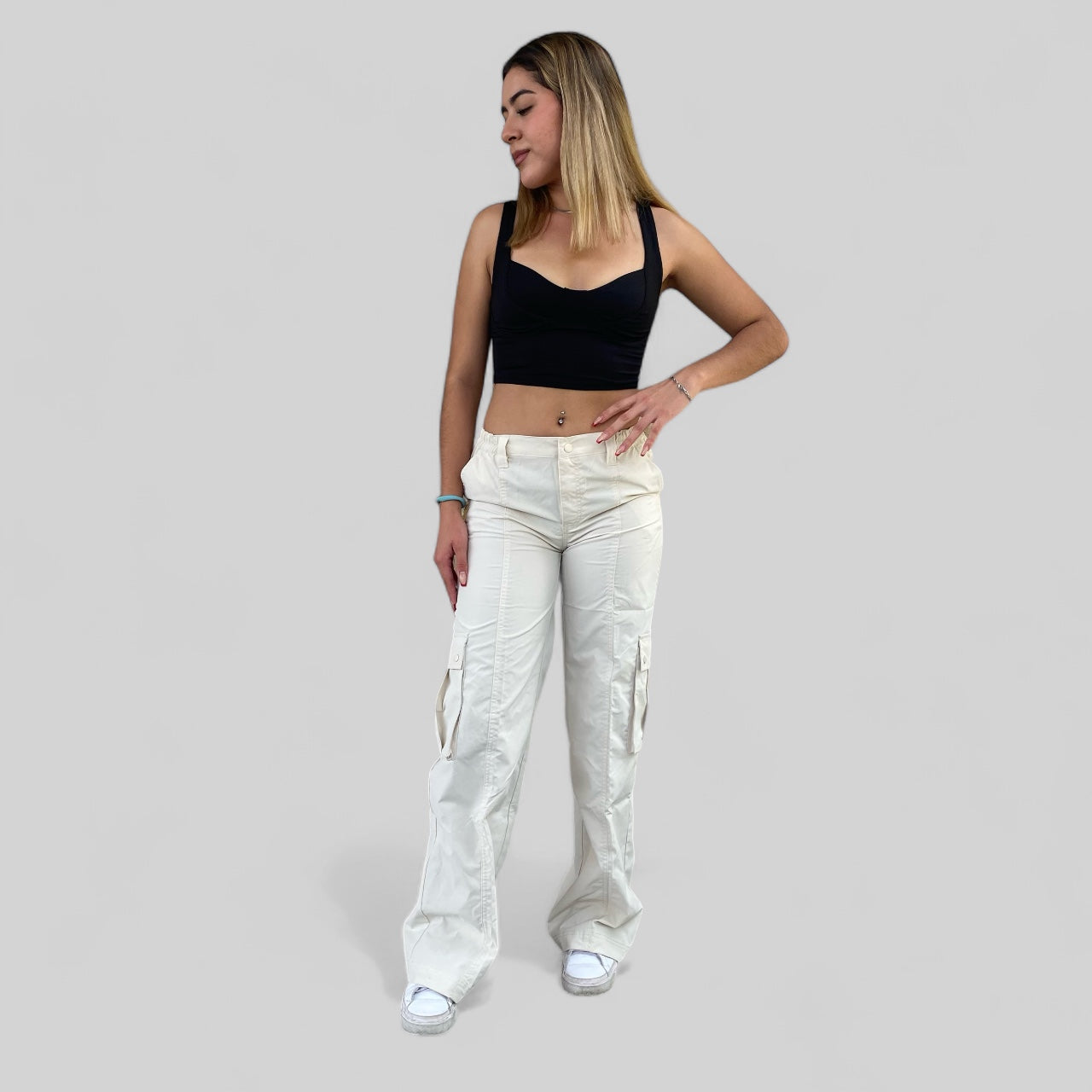 Blusa Corta Elástico