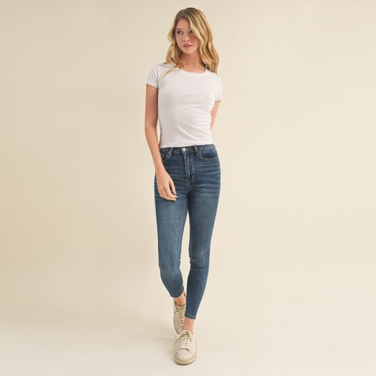 Blusa Regular Cuello Redondo