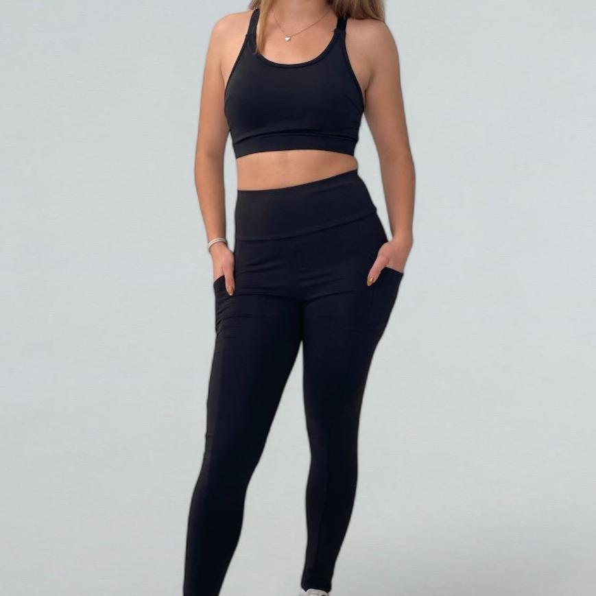 Pantalón deportivo con bolsa